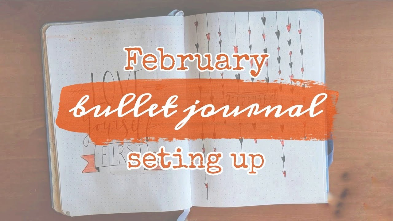 خططوا معي لشهر فبراير | ازاي بخطط للشهر وبعمل الbullet journal وأهم الحاجات اللي بتساعدني فالتخطيط