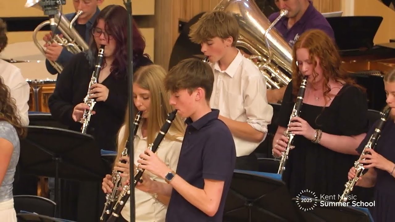Wind Band Course - Kent Music Summer School (KMSS) 2025 Concert Highlights