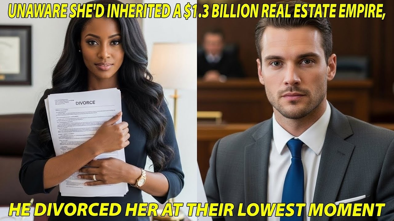 HE DIVORCED HER AT THEIR LOWEST POINT — UNAWARE SHE INHERITED A $1.3B EMPIRE