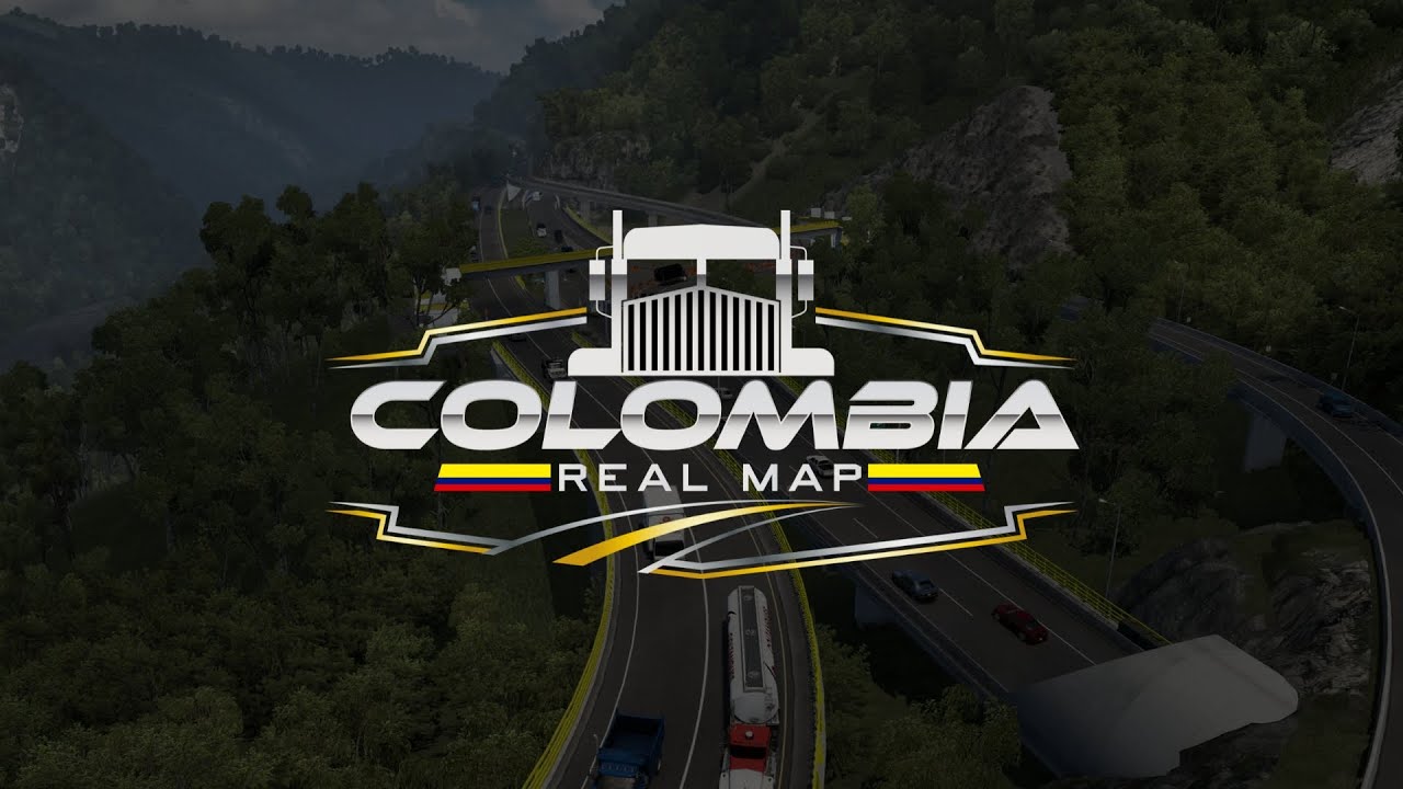 The Route is Colombia Real Map - Institutional 2025