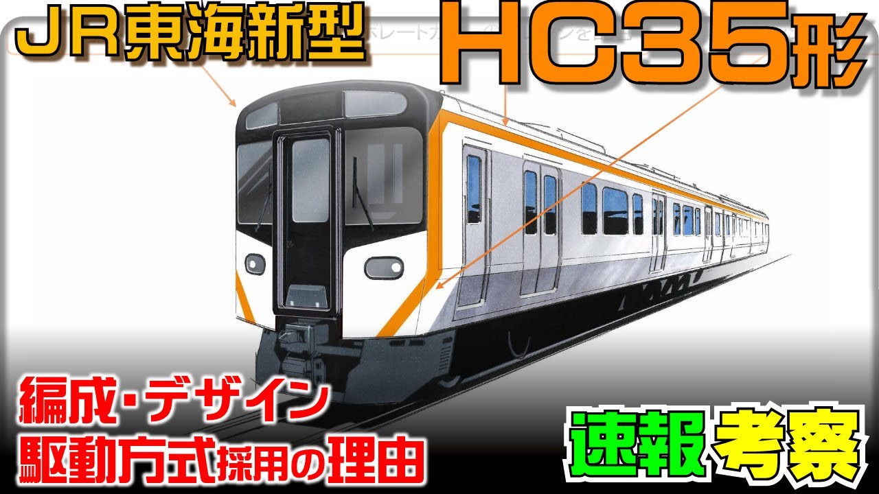 【速報考察】HC35形の導入について