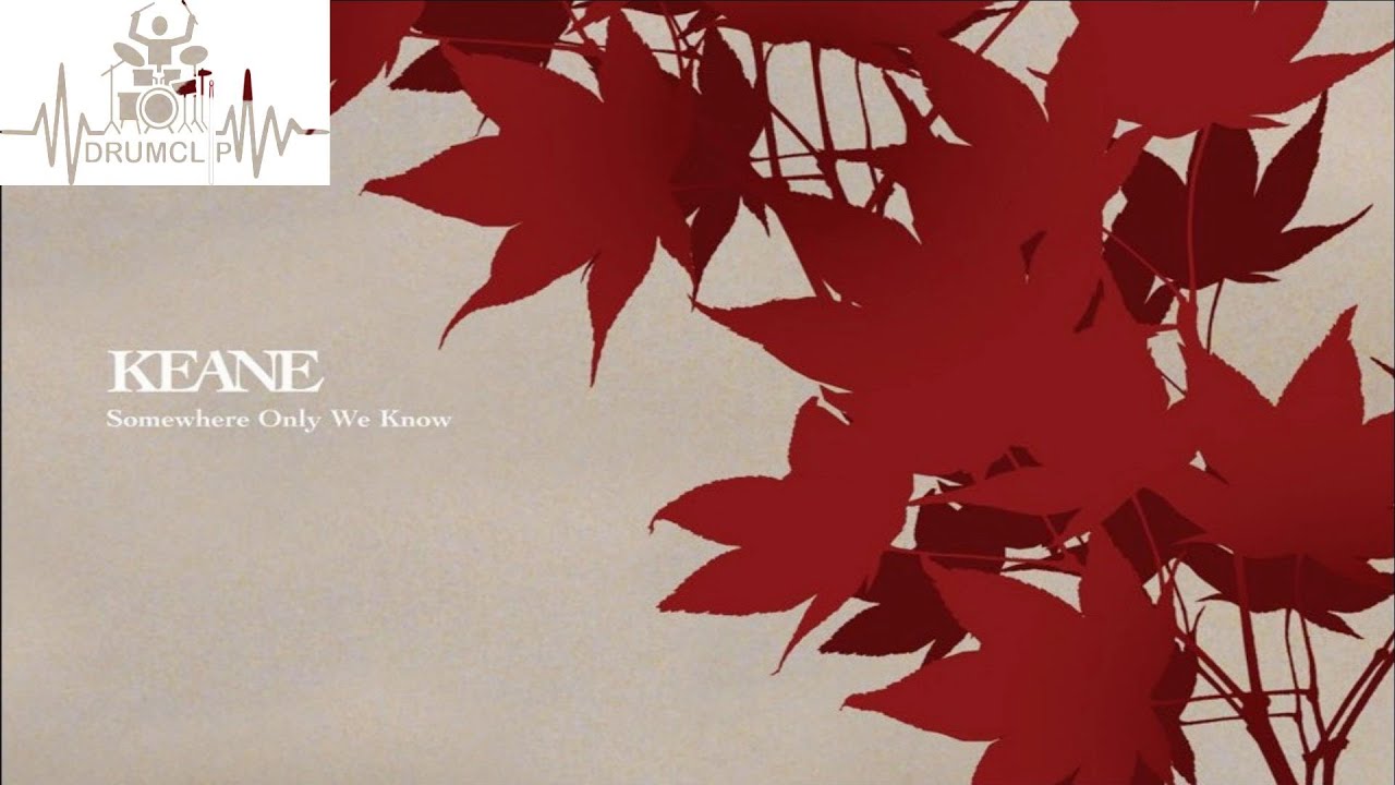 Keane - Somewhere Only We Know (Drum Score)