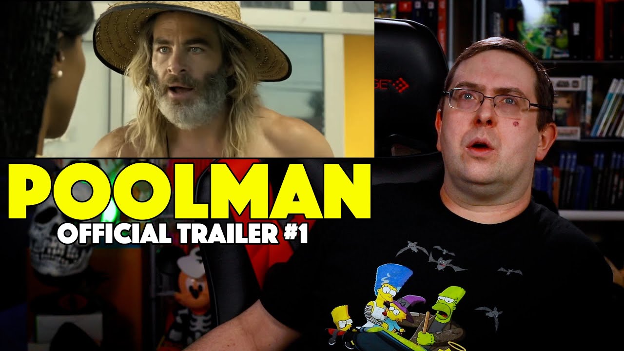 REACTION! Poolman Trailer #1 - Chris Pine Movie 2024