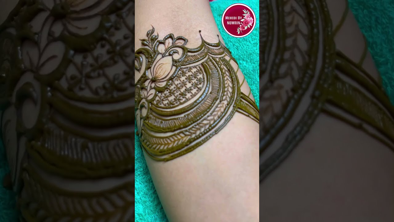 Bridal henna with mixed work |Part:1| Mehedi By Nowrin