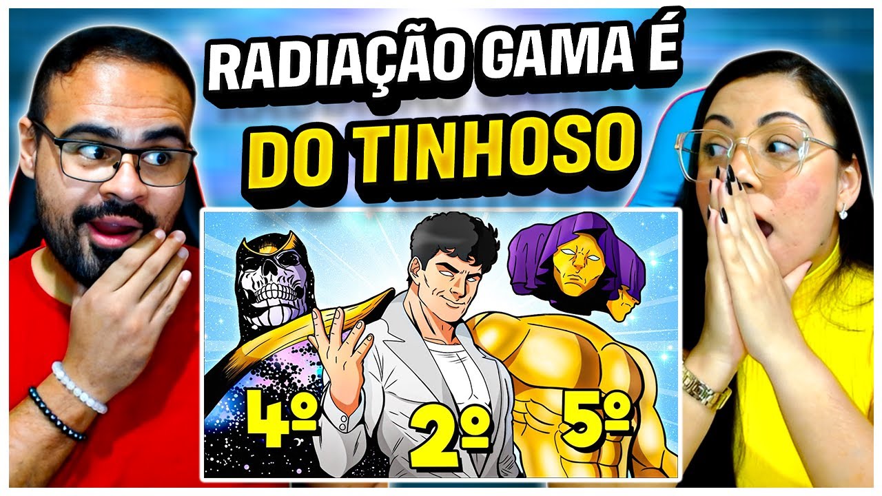 REACT ULTRA NERD | Os 10 Personagens MAIS PODEROSOS da MARVEL! (2025)