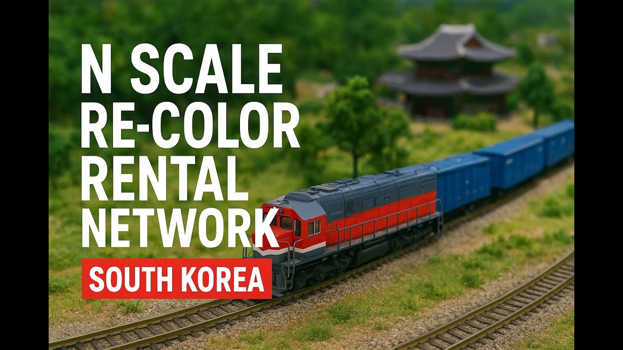 The Largest N-Scale Rental Layout in South Korea! | Just Outside Seoul