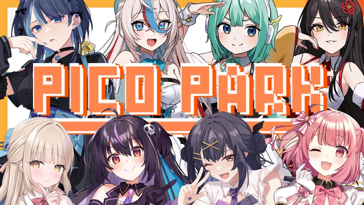 【 PICO PARK 】はじめての先輩後輩コラボ💗仲の良さをみせつけます！【#ぷりずむあっぷ × #らいとあっぷ】