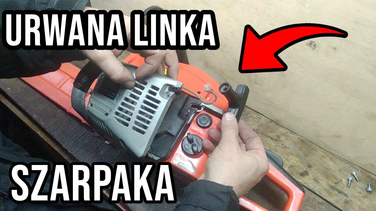 Naprawa linki szarpaka # rozrusznika - Pilarki NAC