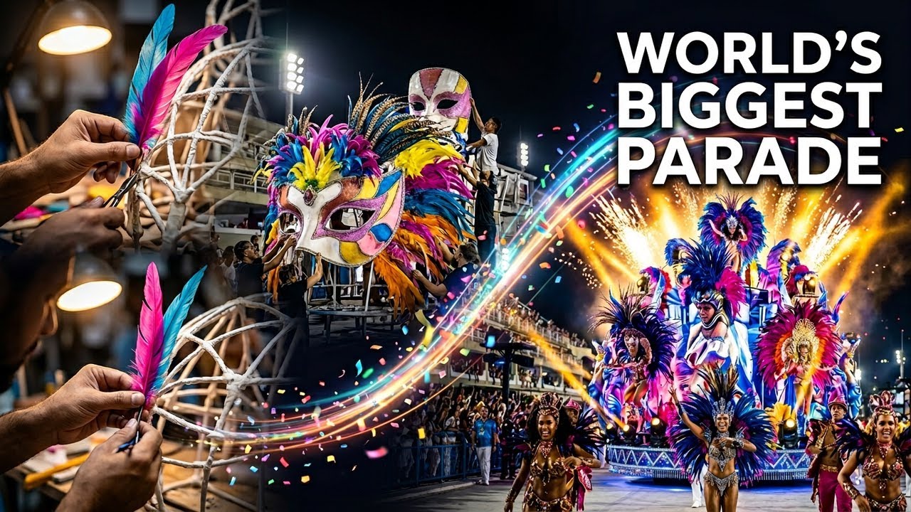 World&rsquo;s Biggest Parade | RIO Carnival #carnival #riodejaneiro #festival al