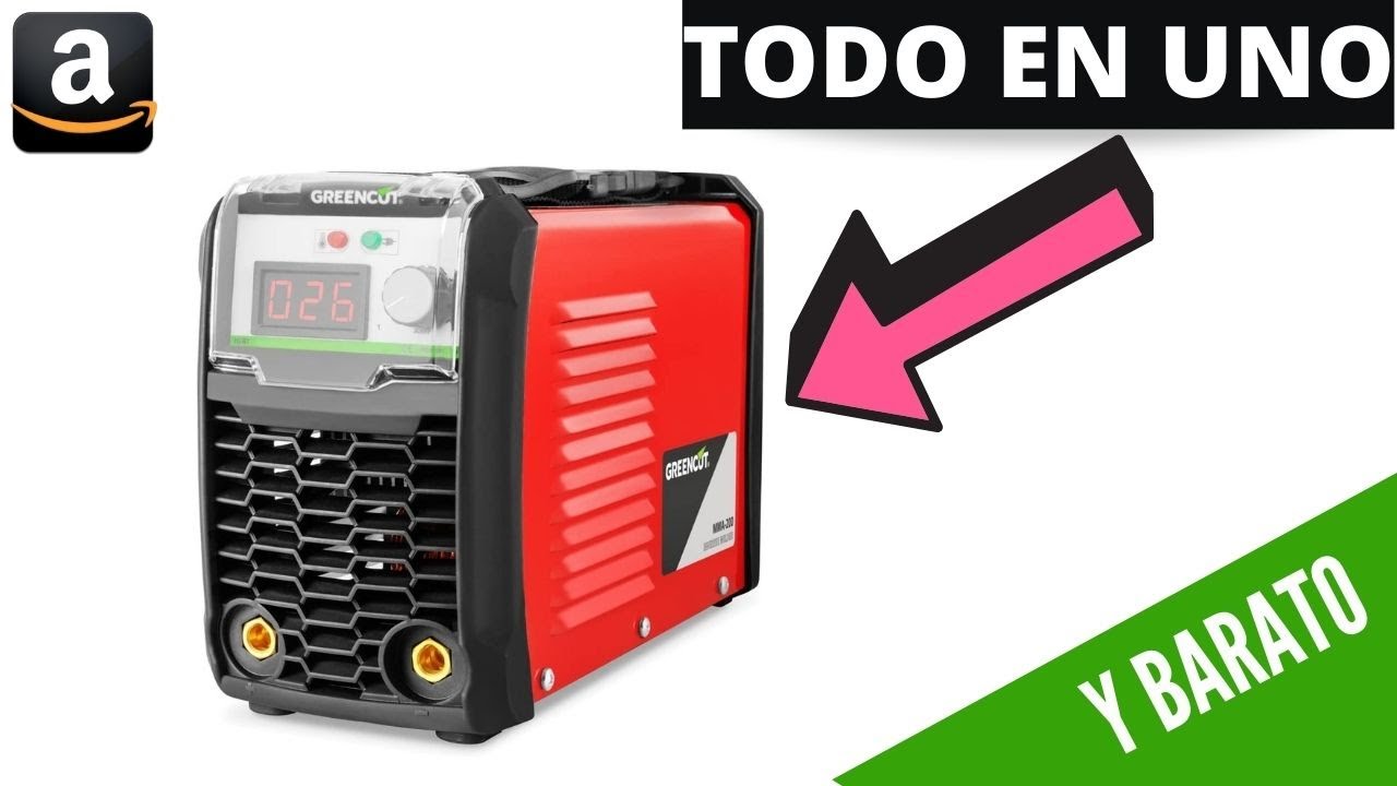🚀 Soldador Inverter GREENCUT MMA 200 A Opiniones🥇El más vendido, BARATO en Amazon (CALIDAD-PRECIO)