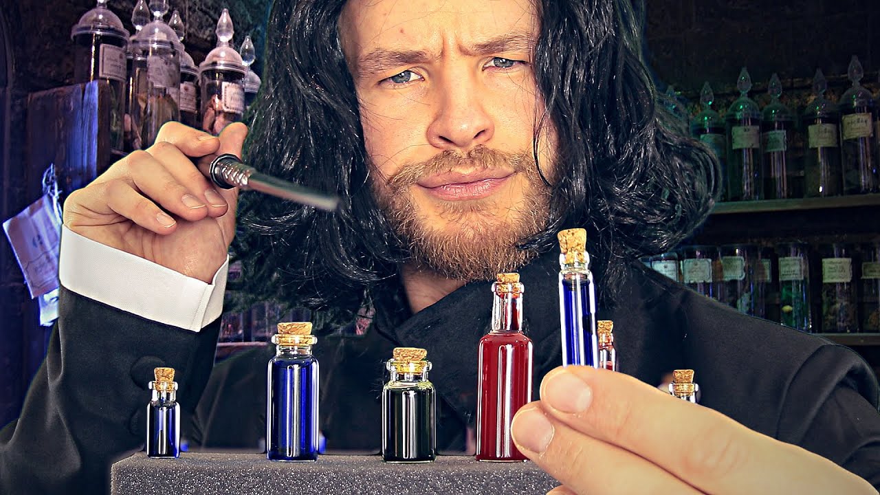 Professor Snape ⭐ASMR⭐ [Potion Bottles] 🖤