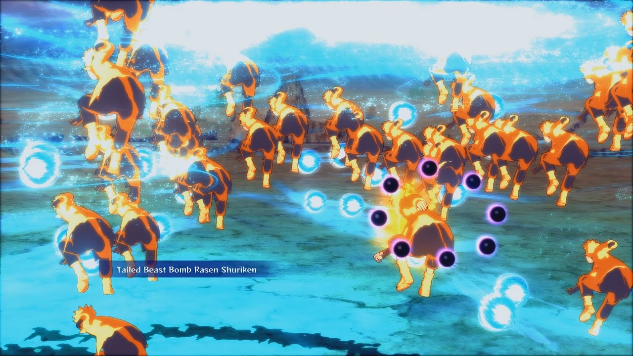 Naruto Ultimate Ninja Storm 4 PC MOD - Multi Shadow Clone Sage of Six Paths Naruto Custom Moveset
