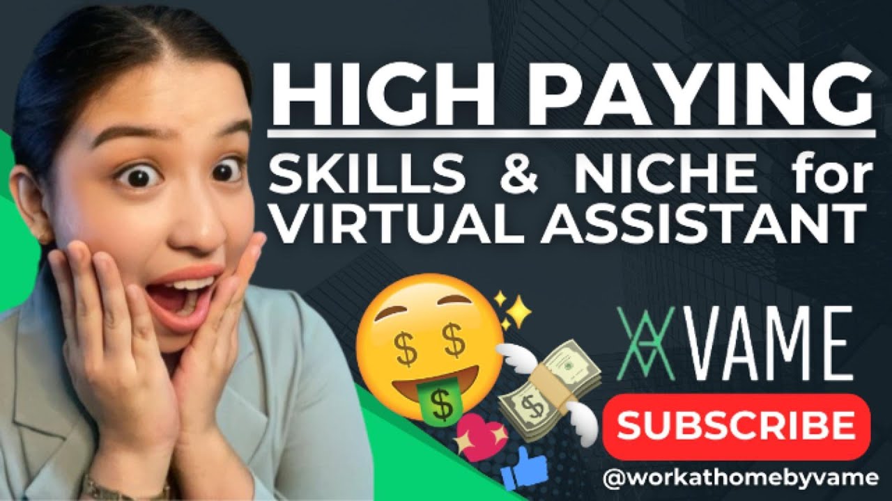 High Paying Skills & Niches as Virtual Assistant | VAME Philippines