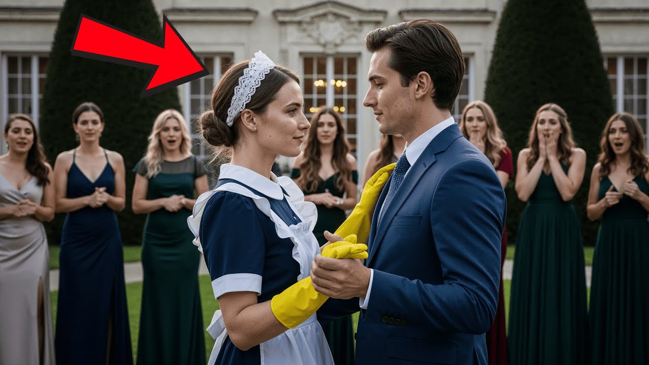 Il Miliardario Non Voleva Ballare con Nessuno… Finché la Donna delle Pulizie Entrò con Sua Figlia e…