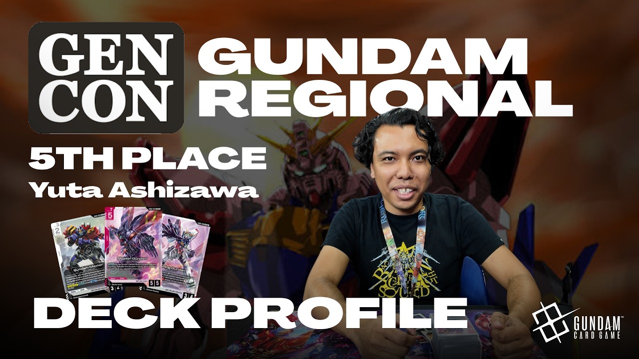 GenCon Regional 5th Place Yuta Ashizawa R/W Shining Gundam Deck profile