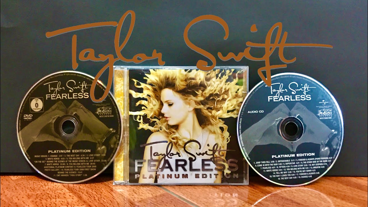 Taylor Swift - Fearless: Platinum Edition (unboxing)