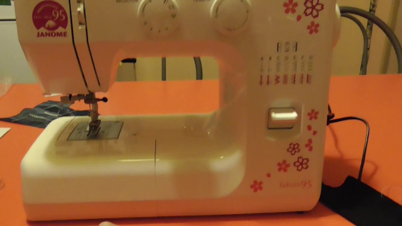 Швейная машина Janome Sakura 95 - обзор