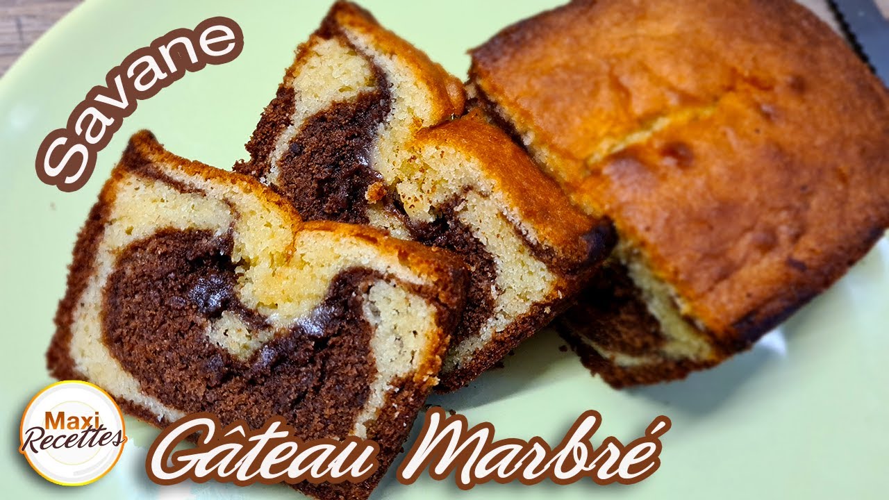 Gateau Marbré façon Savane Recette Facile et Rapide