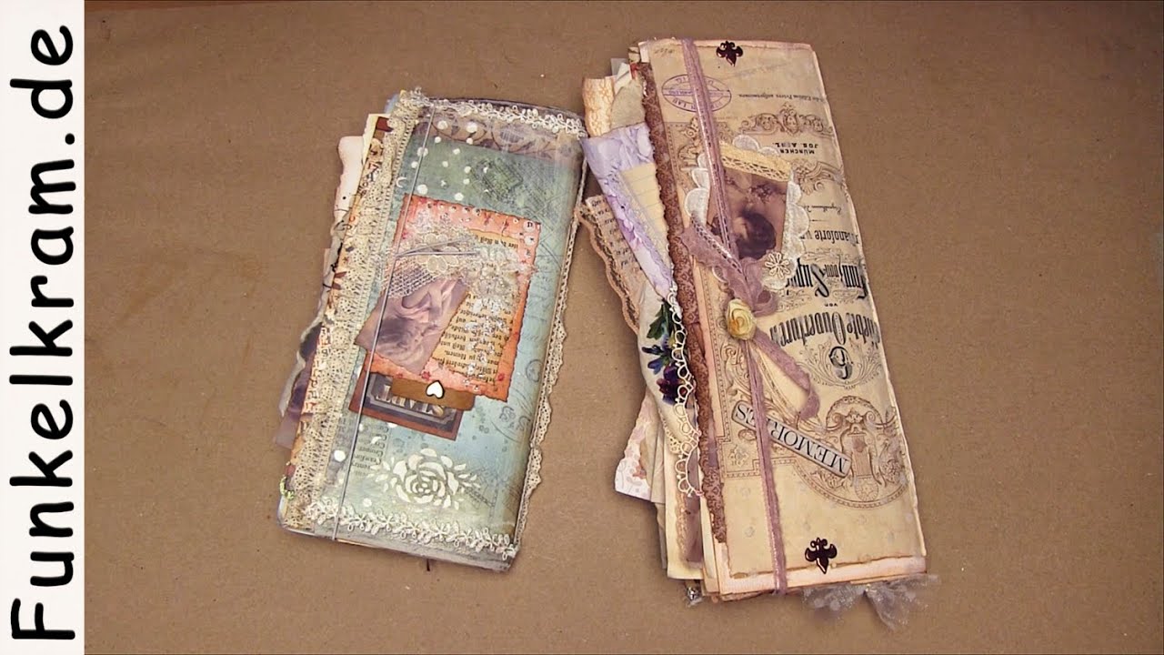 Long Slim JunkJournal, Flipthrough