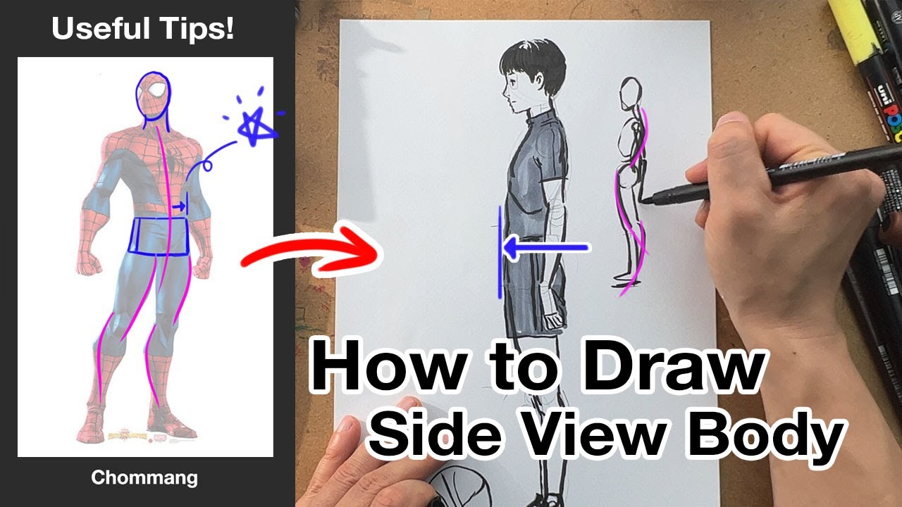 Side View Body Drawing Tips for Beginners