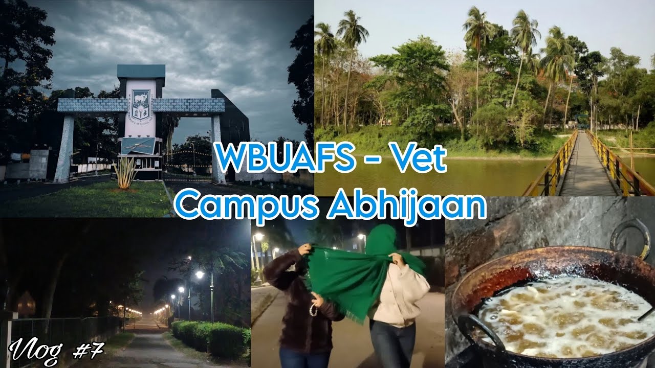WBUAFS - Vet Campus Abhijaan🌿 shonge gorom shingara😋