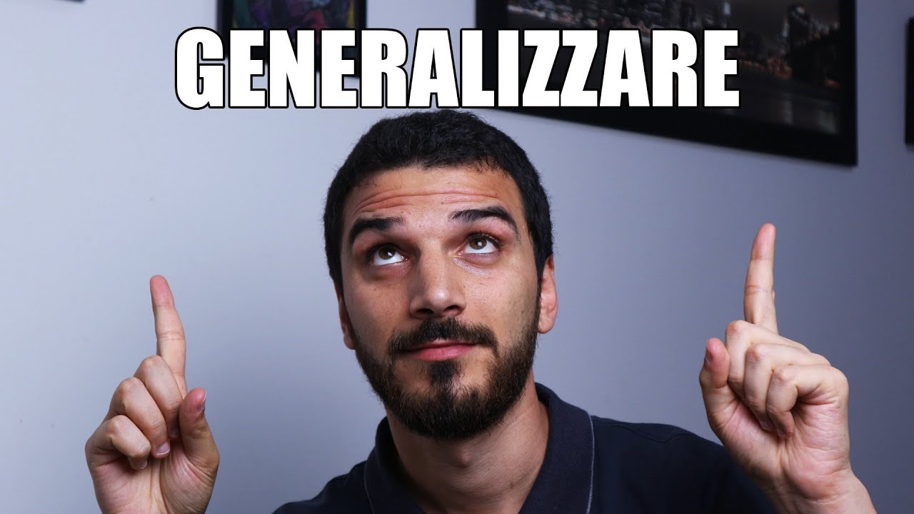 Generalizzazione e applicare il metamodello della PNL