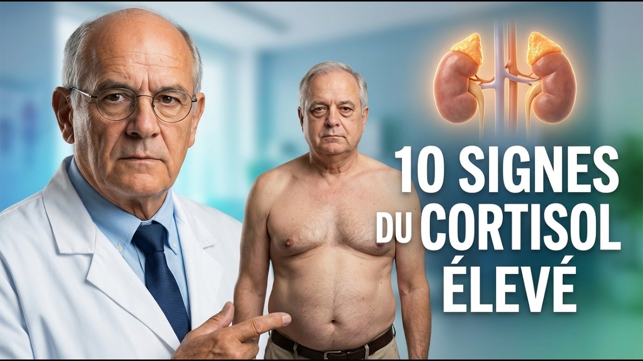 10 signaux que le cortisol détruit votre corps en ce moment même visibles dans le miroir