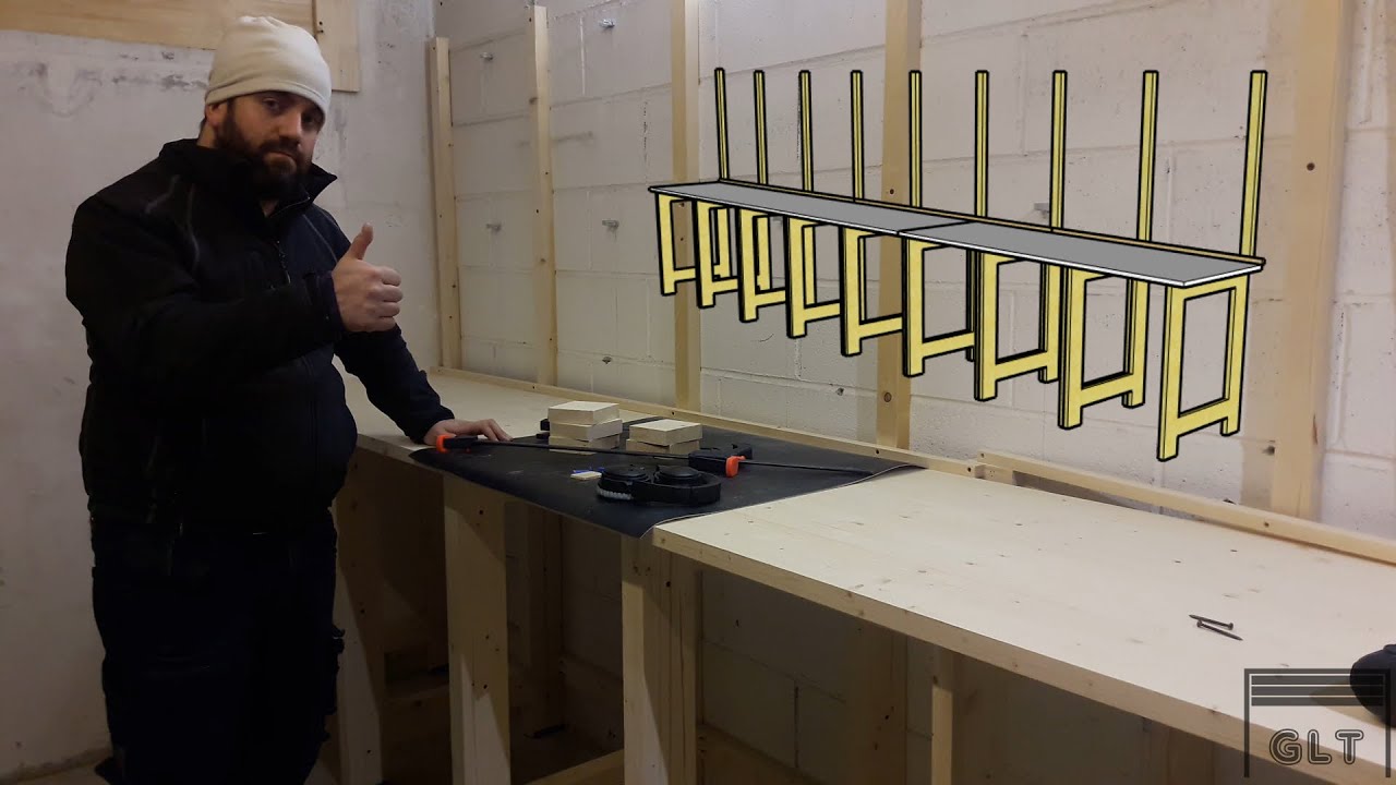#1 Realizzazione banco da lavoro - Da garage a laboratorio fai da te #1