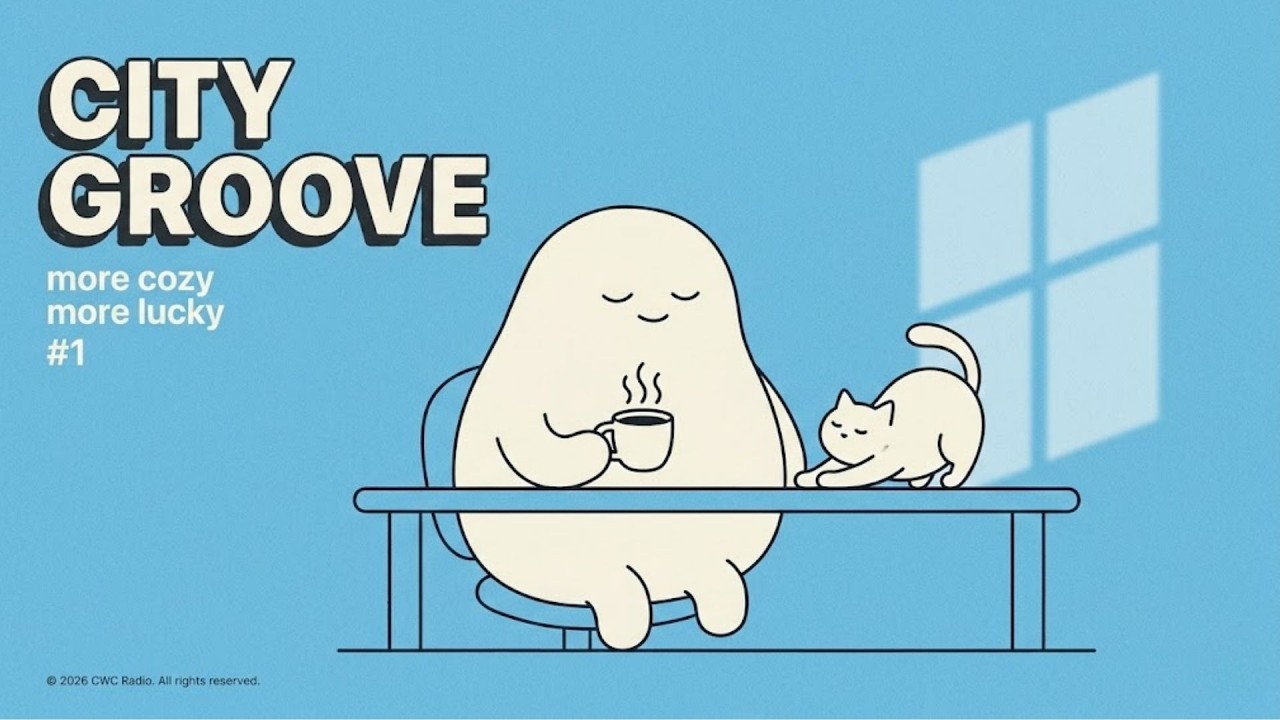 【PLAYLIST】☕️ 週三的第一杯咖啡 Wednesday's First Coffee｜City Groove｜工作 讀書 無人聲背景音樂｜都會慵懶BGM (#1)