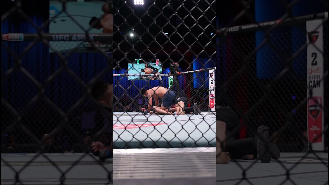 SPINNING ELBOW KO 😱 #DWCS