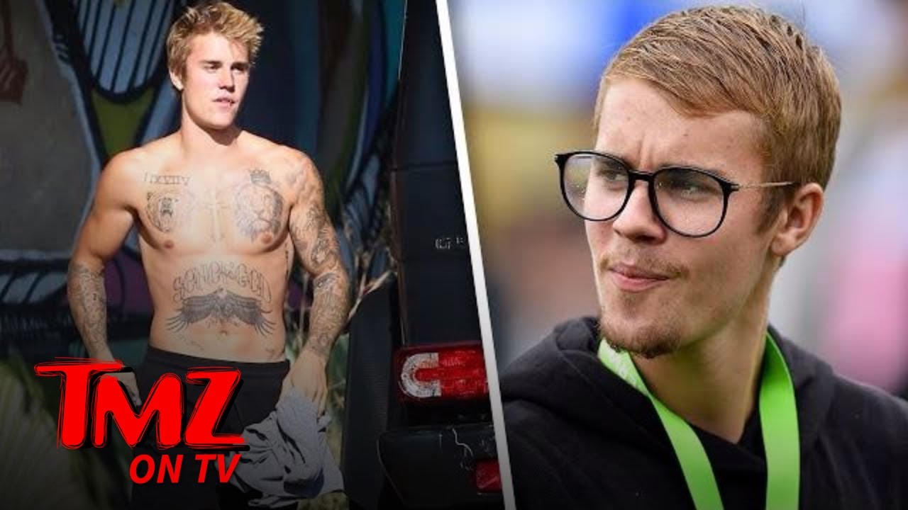 Justin Bieber Skates Shirtless | TMZ TV
