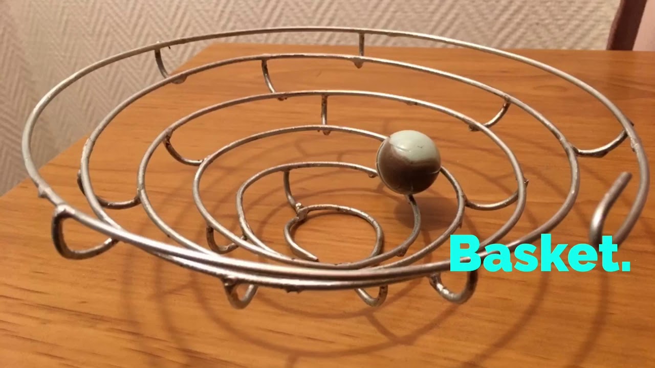 My Rolling Ball sculpture under construction.
