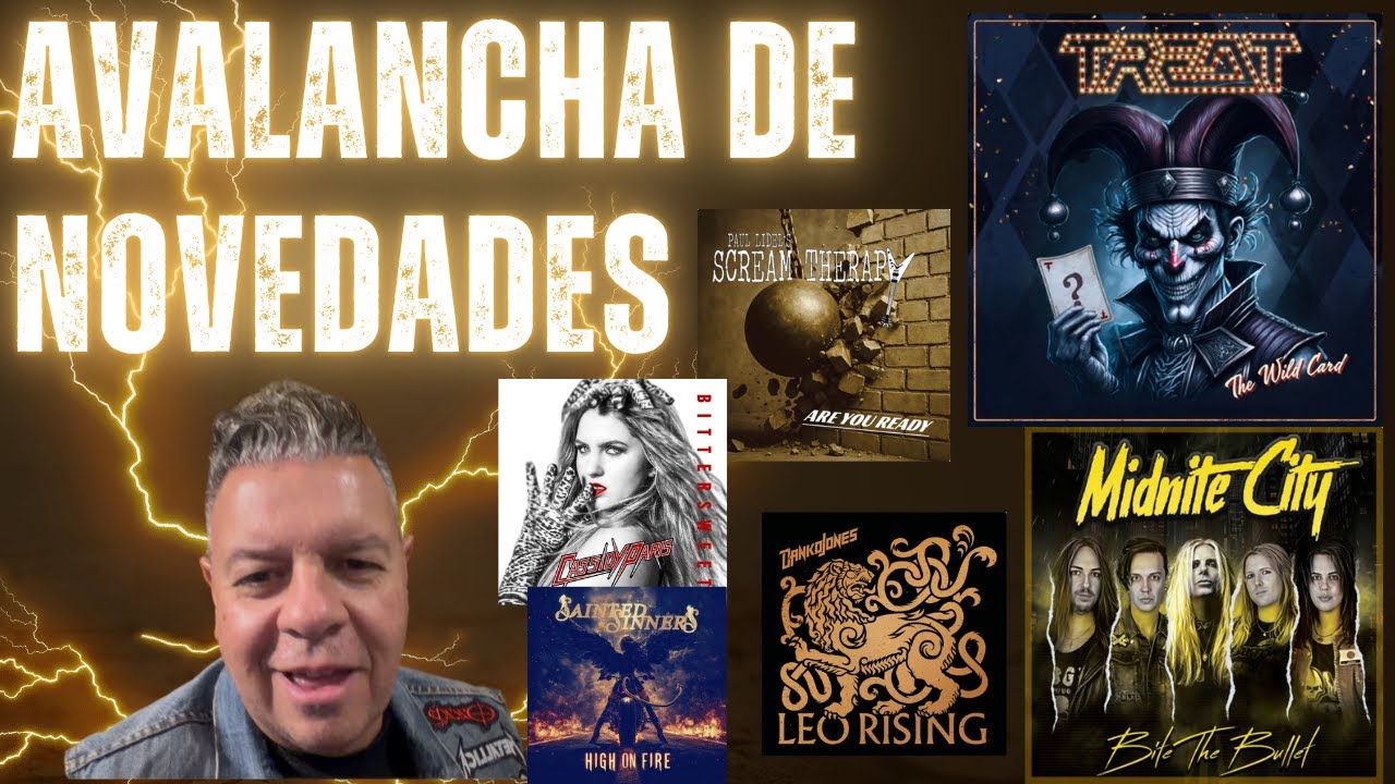 🎸🎸 ¿ TE ATREVES CON TANTAS NOVEDADES ?  TREAT - MIDNIGHT CITY - DANKO JONES - CASSIDY PARIS ....