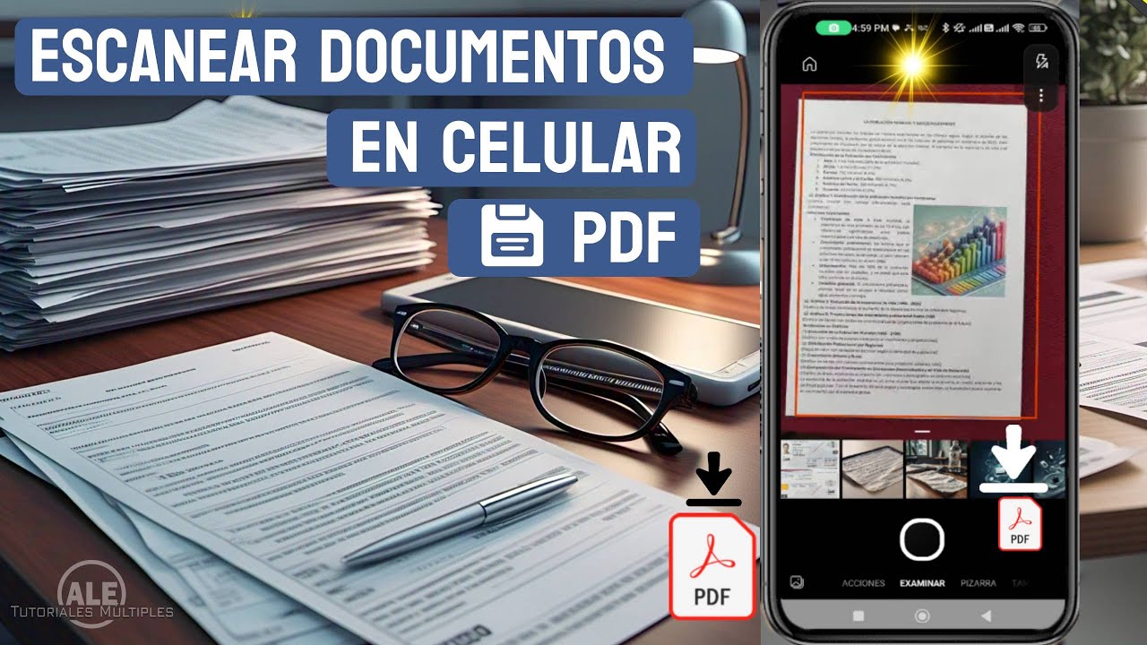 Como ESCANEAR DOCUMENTOS con el Celular 📄