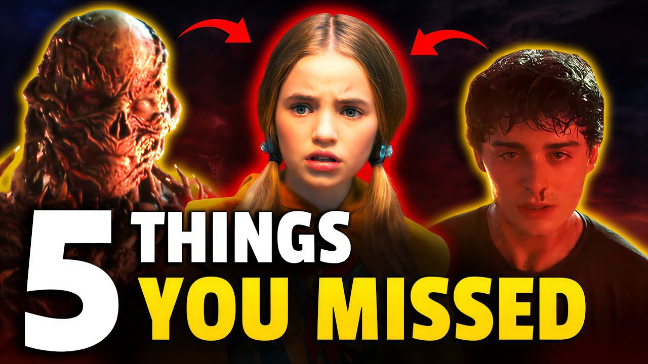 5 BIGGEST Revelations in Stranger Things Season 5