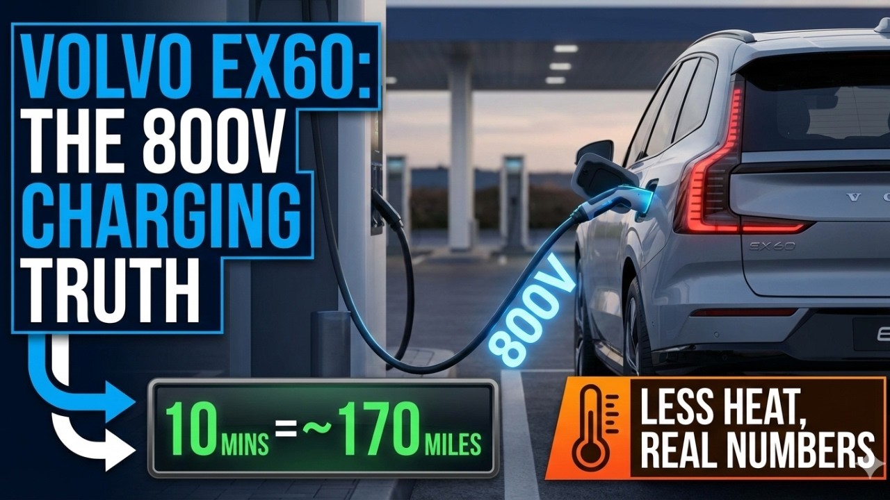 VOLVO EX60 Charging Architecture: Unpacking its 800V Efficiency & Future Implications