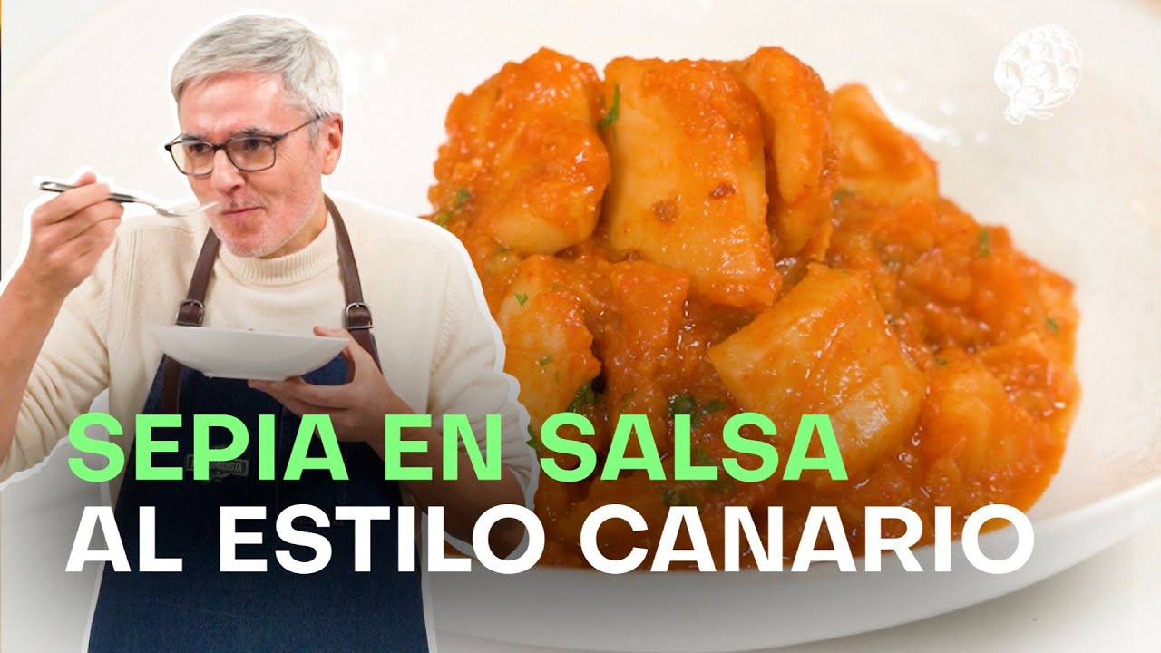 Choco en salsa canaria: la versión más sabrosa de la sepia guisada | EL COMIDISTA