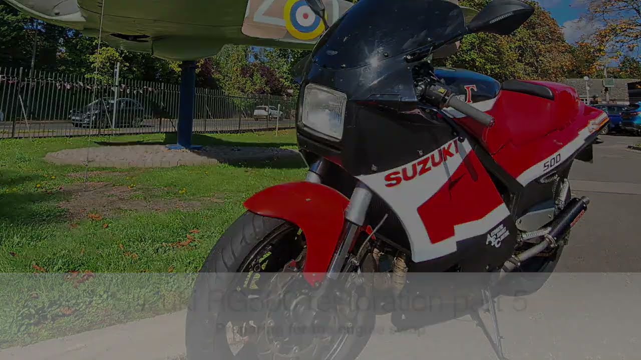 Suzuki RG500 - part 5 - final prep before the engine