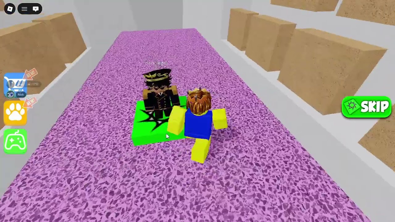 escapando no açougueiro que quer devorar todos @daviGameplay-x1h
