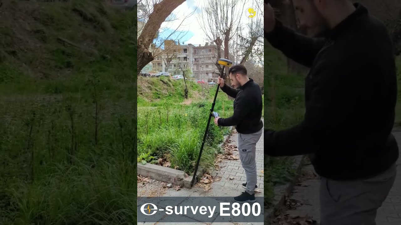 e-survey E800 | Μετρήσεις σε αστικό περιβάλλον και πυκνή βλάστηση