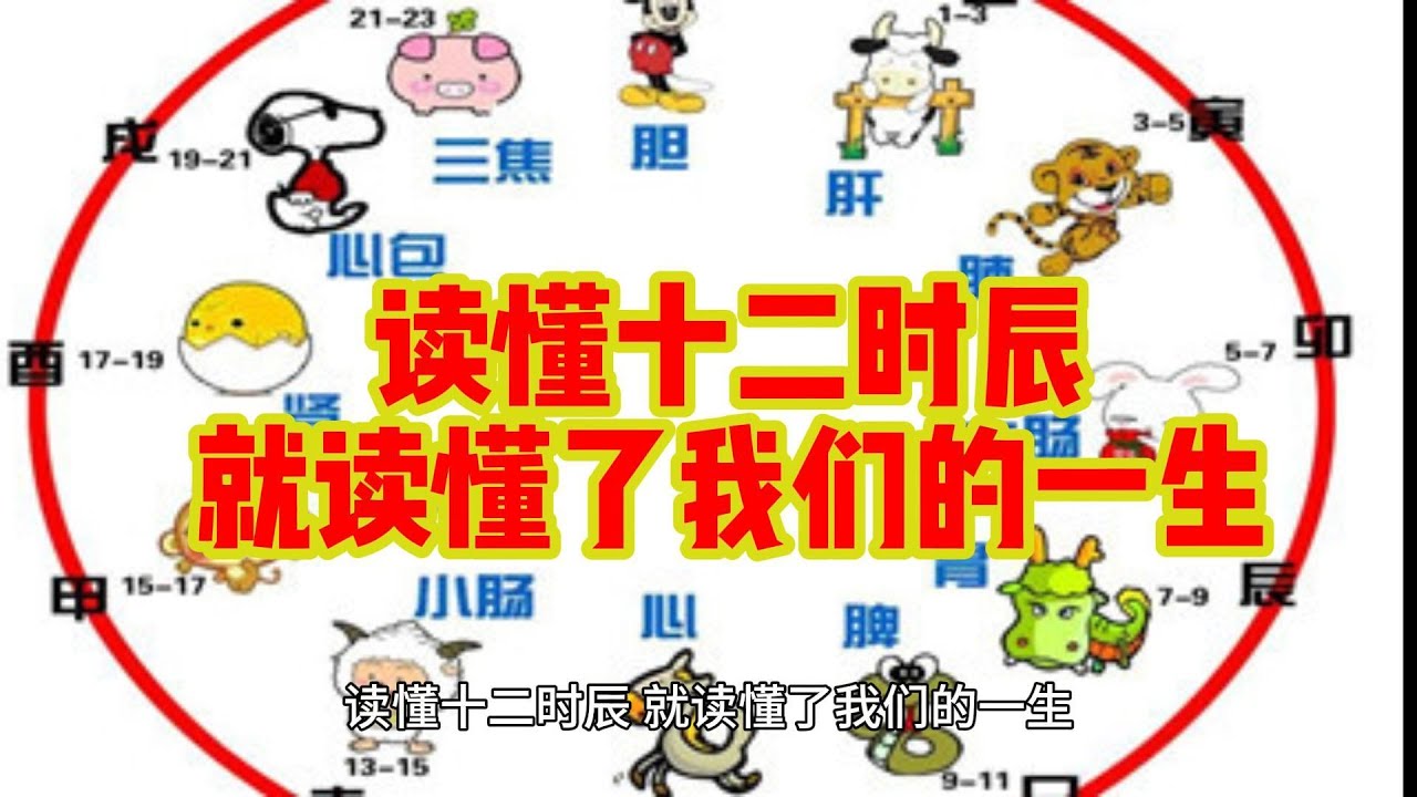 读懂十二时辰，就读懂了我们的一生
