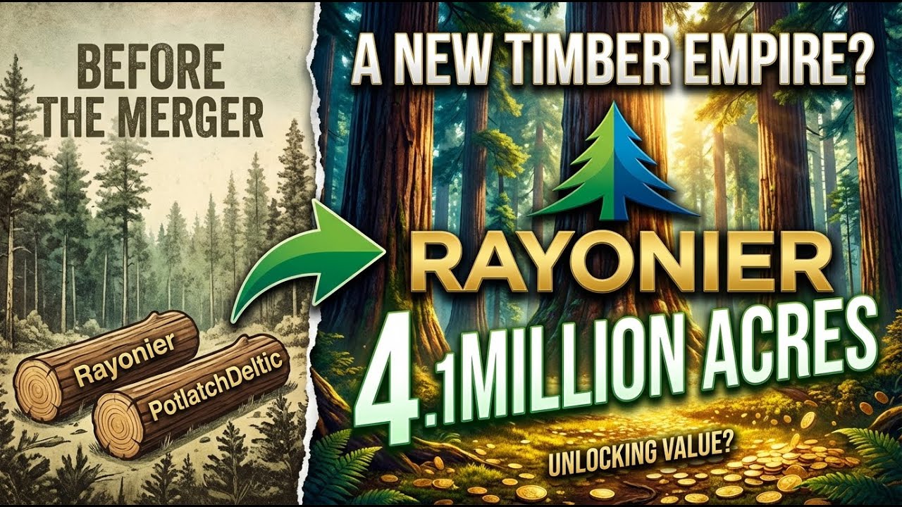 Rayonier Stock Analysis | 4.1 Million Acres Post-Merger Valuation Insight