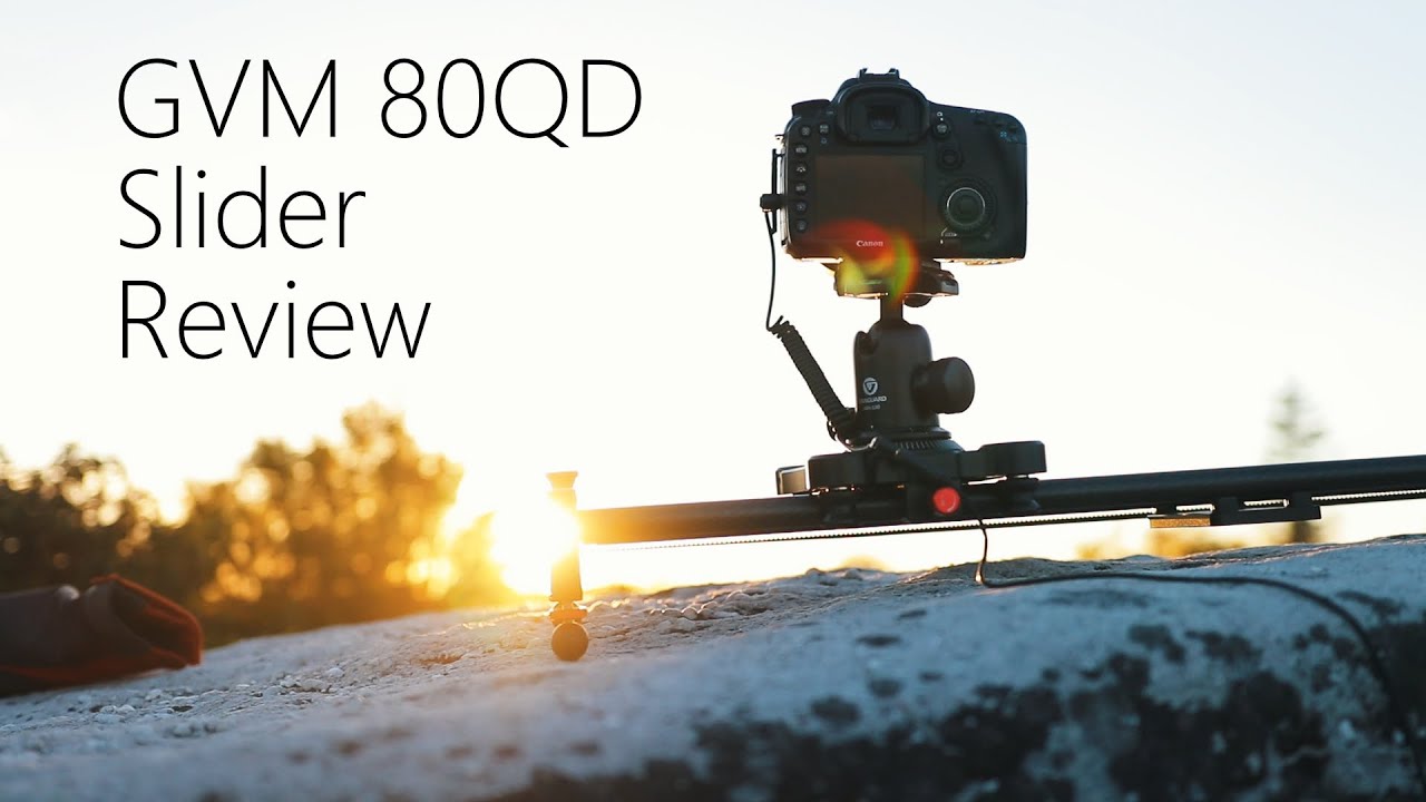 GVM Moterized Slider  Filmmaker's Review | GVM 80QD | Interviews + Timelapse + Macro