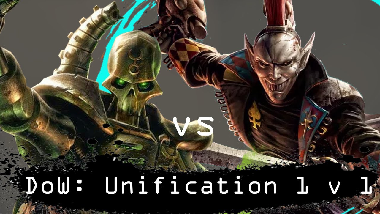 Dawn of War Unification: 1 v 1 Harlequins (graygoo) vs Necrons (cklempay)