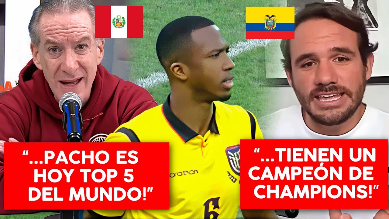 TREMENDO! prensa PERUANA ANALIZA a ECUADOR antes del partido 