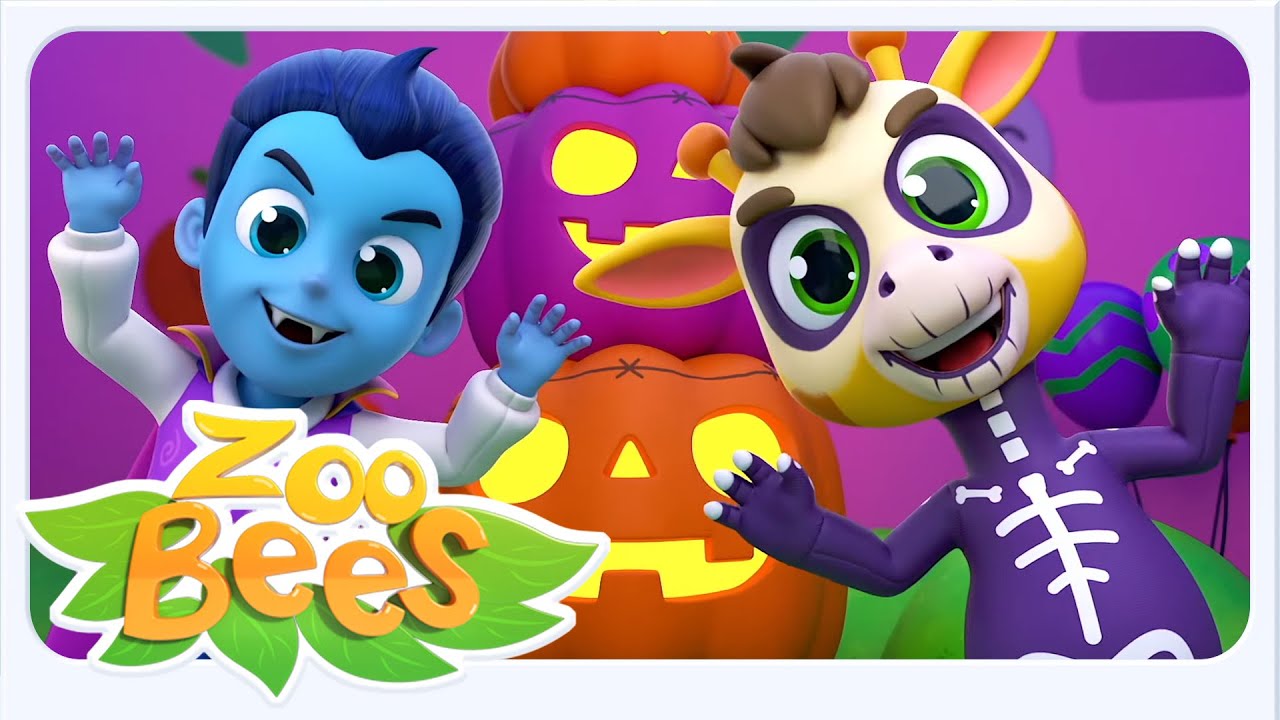 Hallo, es ist Halloween 🕷️| Lustiger Kinderreim für Kinder