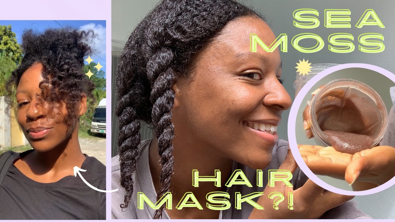 I Used SEA MOSS GEL in my HAIR! Natural Hair Mask