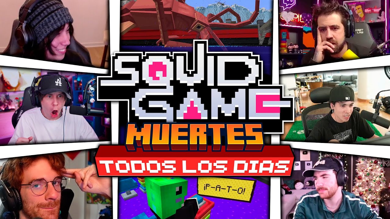 TODAS LAS MUERTES DE SQUID CRAFT 3 | KARMA PLUS