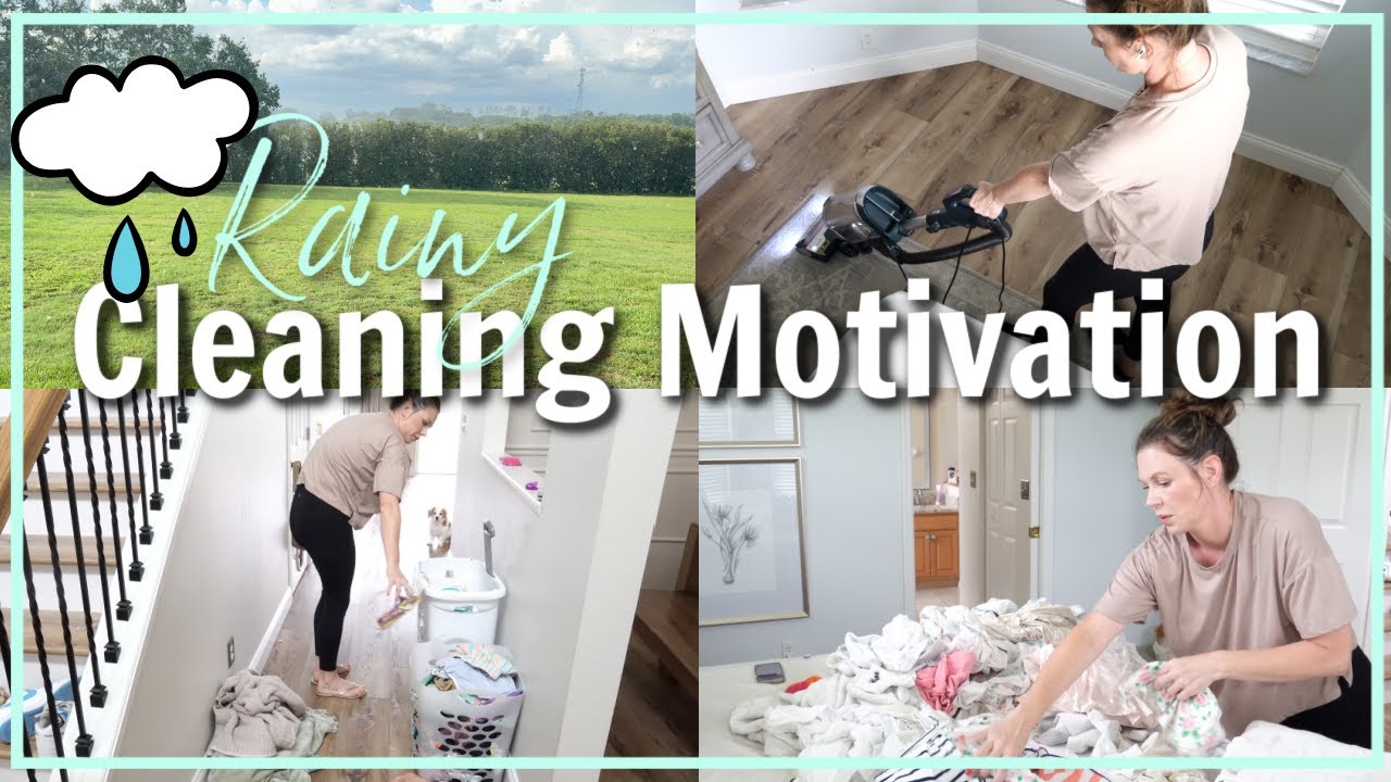 Satisfying Rainy Day Cleaning Motivation | CLEAN WITH ME 2025