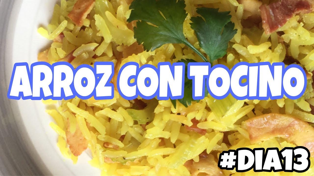 ARROZ CON TOCINO | #Día13 CUARENTENA | By Visan
